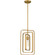 Dupree One Light Mini Pendant in Brushed Weathered Brass (10|PCDPR1510BWS)