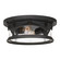 Marblehead Two Light Outdoor Flush Mount in Mystic Black (10|MBH1613K)