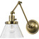 Hinton One Light Swing Arm Wall Lamp in Vintage Brass (54|P710094-163)