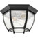 Roman Coach Two Light Flush Mount in Black (54|P6019-31)