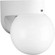 Polycarbonate Outdoor One Light Wall Lantern in White (54|P5813-30)