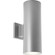 Cylinder Two Light Wall Lantern in Metallic Gray (54|P5675-82)