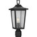 Padgett One Light Outdoor Post Mount in Black (54|P540093-031)