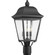 Kiawah Three Light Post Lantern in Black (54|P540001-031)