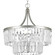 Glimmer Five Light Pendant in Silver Ridge (54|P5321-134)