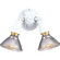 Par Lampholder Two Light Wall Lantern in White (54|P5207-30)