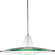 Glass Pendants One Light Pendant in Brushed Nickel (54|P5012-09)