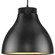 Radian Led LED Pendant in Matte Black (54|P500372-31M-30)