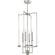 Elara Four Light Foyer Chandelier in Brushed Nickel (54|P500363-009)