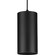 6In Cyl Rnds One Light Pendant in Matte Black (54|P500356-031)