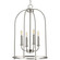 Leyden Four Light Foyer Pendant in Brushed Nickel (54|P500302-009)