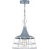 Bastille One Light Pendant in Coastal Blue (54|P500236-164)