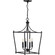 Parkhurst Four Light Foyer Pendant in Black (54|P500214-031)