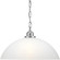 Classic Dome Pendant One Light Pendant in Brushed Nickel (54|P500149-009)