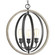 Conestee Three Light Pendant in Graphite (54|P500093-143)