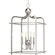 Assembly Hall Four Light Foyer Pendant in Brushed Nickel (54|P500036-009)
