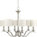 Inspire Six Light Chandelier in Brushed Nickel (54|P4739-09)