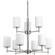 Replay Nine Light Chandelier in Polished Nickel (54|P4726-104)