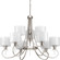 Invite Nine Light Chandelier in Brushed Nickel (54|P4697-09)