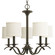 Inspire Five Light Chandelier in Antique Bronze (54|P4635-20)