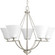 Bravo Five Light Chandelier in Brushed Nickel (54|P4623-09)