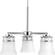 Cascadia Three Light Chandelier in Polished Chrome (54|P4612-15)