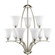 Joy Nine Light Chandelier in Brushed Nickel (54|P4492-09)