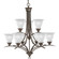 Trinity Nine Light Chandelier in Antique Bronze (54|P4329-20)