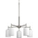 Replay Five Light Chandelier in Polished Nickel (54|P4319-104)