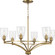 Parkhurst Six Light Chandelier in Brushed Bronze (54|P400297-109)