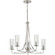 Riley Five Light Chandelier in Brushed Nickel (54|P400209-009)