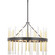 Orrizo Six Light Chandelier in Black (54|P400176-031)