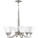 Clifton Heights Six Light Chandelier in Brushed Nickel (54|P400119-009)