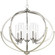 Evoke Five Light Chandelier in Polished Nickel (54|P400117-104)