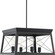 Briarwood Four Light Chandelier in Textured Black (54|P400047-031)