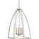 Tally Four Light Foyer Pendant in Brushed Nickel (54|P3787-09)