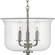 Winslett Three Light Semi Flush Convertible in Brushed Nickel (54|P350153-009)