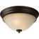 Torino Two Light Flush Mount in Forged Bronze (54|P3184-77)