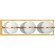 Pearl Led LED Bath Bracket in Satin Brass (54|P300312-012-30)