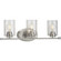 Riley Three Light Bath in Brushed Nickel (54|P300278-009)