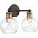 Hansford Two Light Bath in Antique Bronze (54|P300050-020)