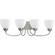 Heart Four Light Bath Bracket in Brushed Nickel (54|P2928-09)