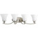 Joy Four Light Bath Bracket in Brushed Nickel (54|P2003-09)