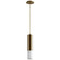 Opus LED Pendant in Aged Brass (440|3-654-140)