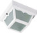 One Light Flush Mount in White (72|SF77-835)