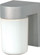 One Light Wall Lantern in Satin Aluminum (72|SF77-136)