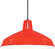 One Light Hanging Lantern in Red / White Interior (72|SF76-663)