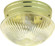 Two Light Flush Mount in Polished Brass (72|SF76-252)