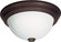 Two Light Flush Mount in Old Bronze (72|SF76-246)