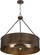 Kettle Five Light Pendant in Weathered Brass (72|60-5895)